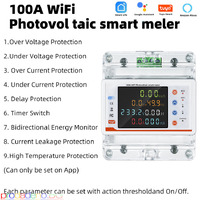 Двупосочен електромер за фотоволтаици TUYA WIFI - Изображение 4/6