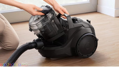 Прахосмукачка, Bosch BGC21X200, Bagless vacuum cleaner, Serie 4, Black