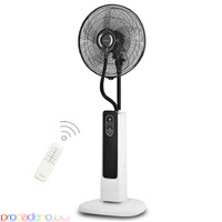 Вентилатор с водна мъгла 16'' Muhler MF-1679RC, 75W, LED, дист. упр-е