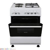 Голяма готварска печка Muhler ELC-600G, 2Г+2Е