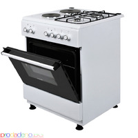 Голяма готварска печка Muhler ELC-600G, 2Г+2Е