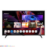 Телевизор Sunny SN43FPRL-W02S, 43", Smart, WebOS, DVB-T2/C/S2