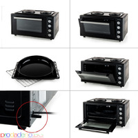 Печка готварска Muhler MC-4522, малка