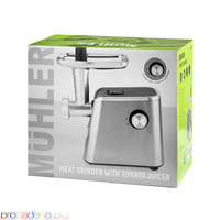 Месомелачка с приставка за домати Muhler MG-1808TS, 1800W - Изображение 12/12