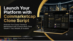 Launch Your Platform with Coinmarketcap Clone Script